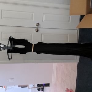 BCBG Valentía Sleeveless Cutout Dress Size 6 in Black